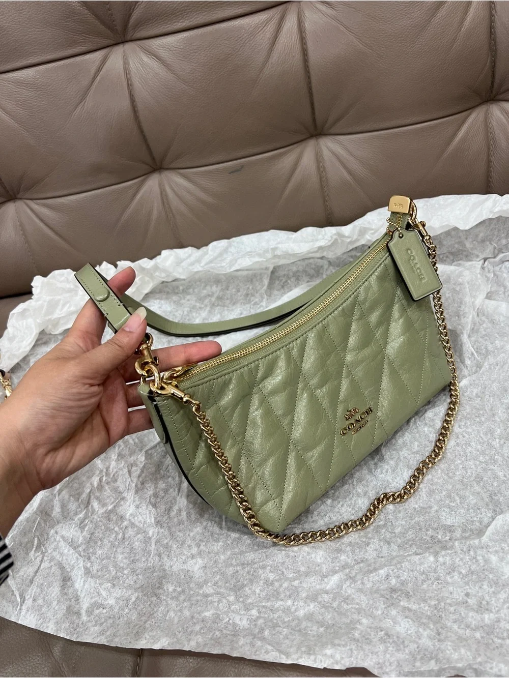 NWT Coach Caitlin Shoulder Bag - Picture 5 of 15
